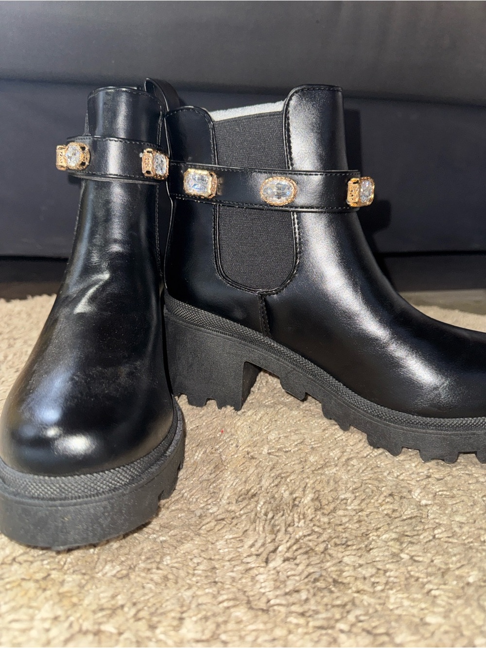 Black Ankle-Length boots